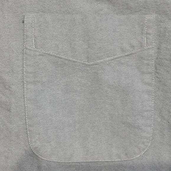 DANIEL CREMIEUX mens Short Sleeve Button Dress Shirt Size LARGE COLOR BLUE LL11 - Picture 5 of 16